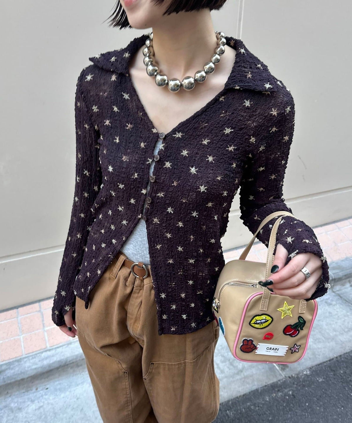 [長袖Version] CIAOPANIC Popcorn Skipper Shirt - Image 6