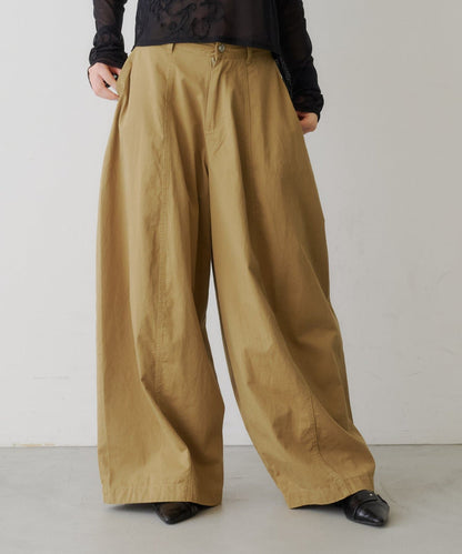[3 Size Best !] Kastane Barrel Leg Twill Pants - Image 5