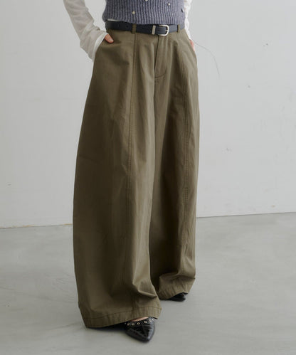 [3 Size Best !] Kastane Barrel Leg Twill Pants - Image 29