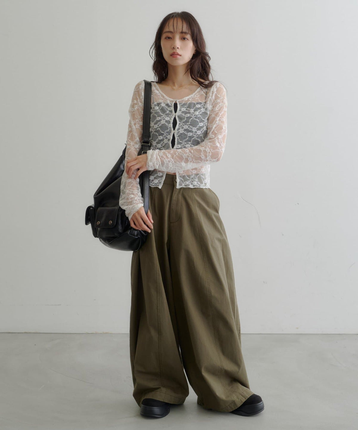[3 Size Best !] Kastane Barrel Leg Twill Pants - Image 33