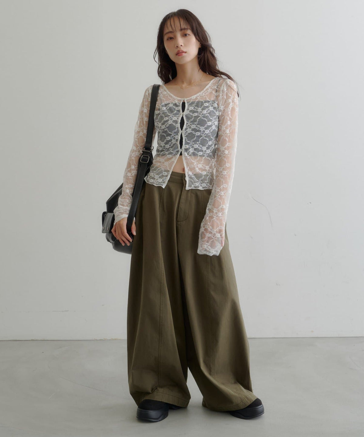 [3 Size Best !] Kastane Barrel Leg Twill Pants - Image 34