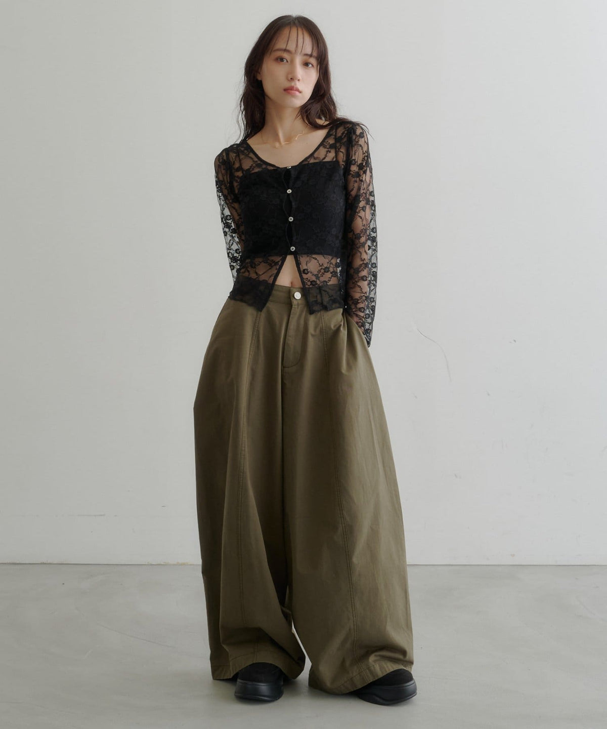 [3 Size Best !] Kastane Barrel Leg Twill Pants - Image 36