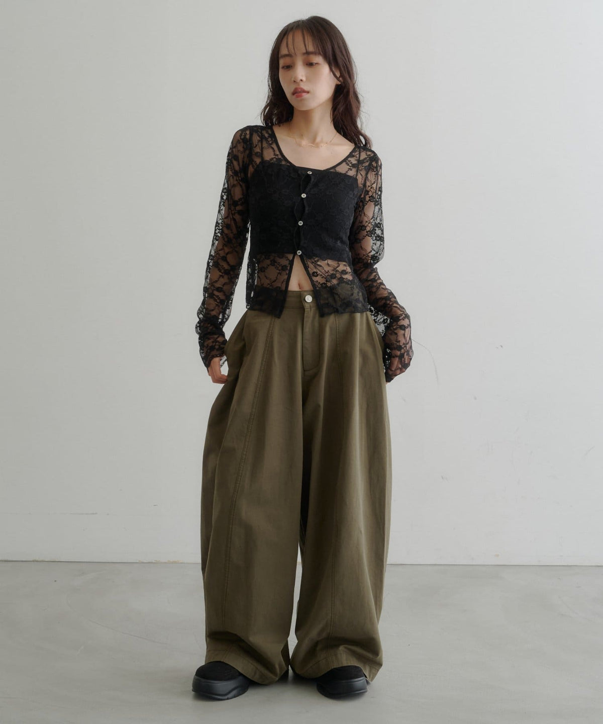 [3 Size Best !] Kastane Barrel Leg Twill Pants - Image 38