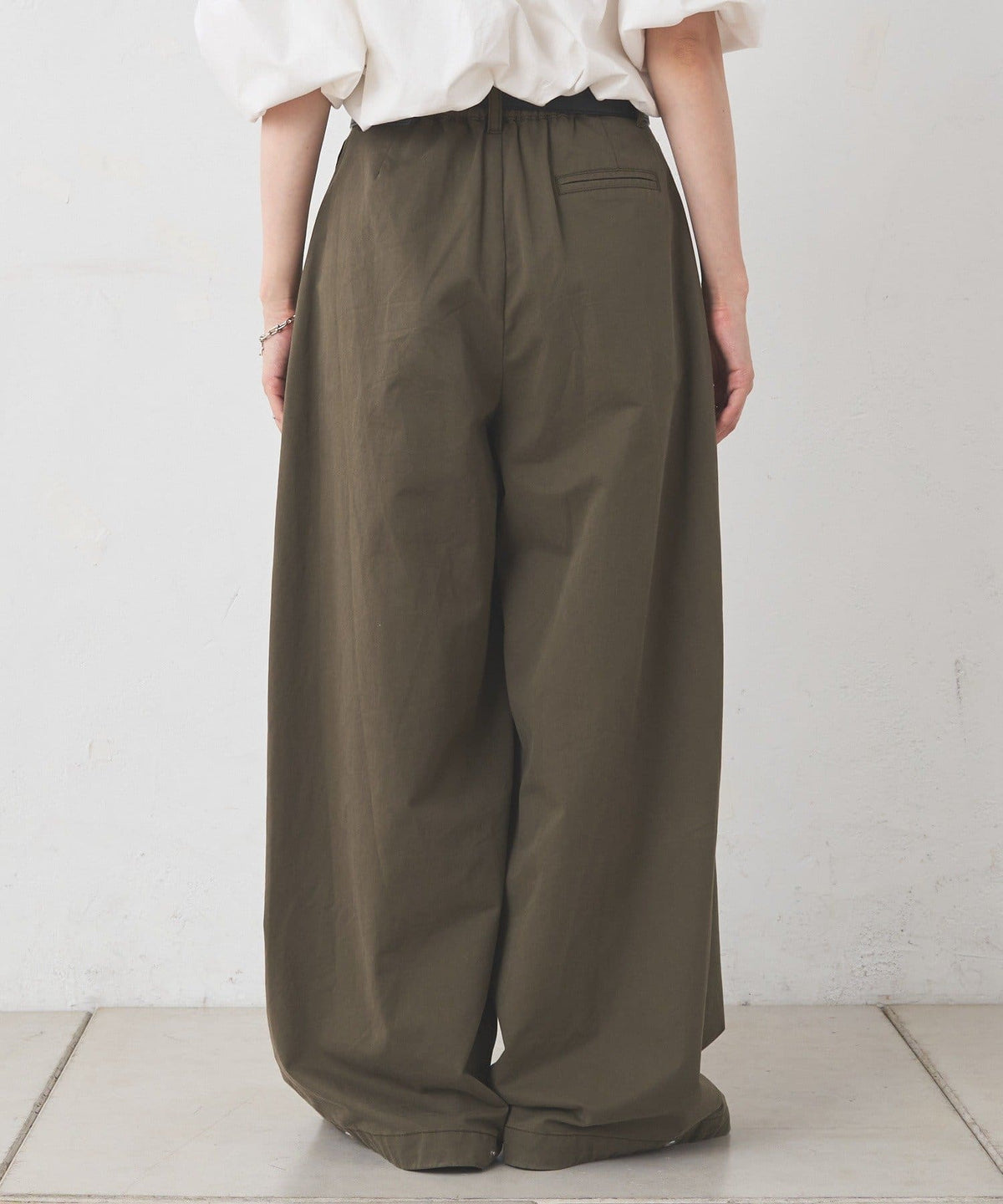 [3 Size Best !] Kastane Barrel Leg Twill Pants - Image 42