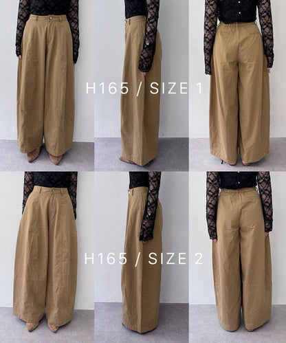 [3 Size Best !] Kastane Barrel Leg Twill Pants - Image 48