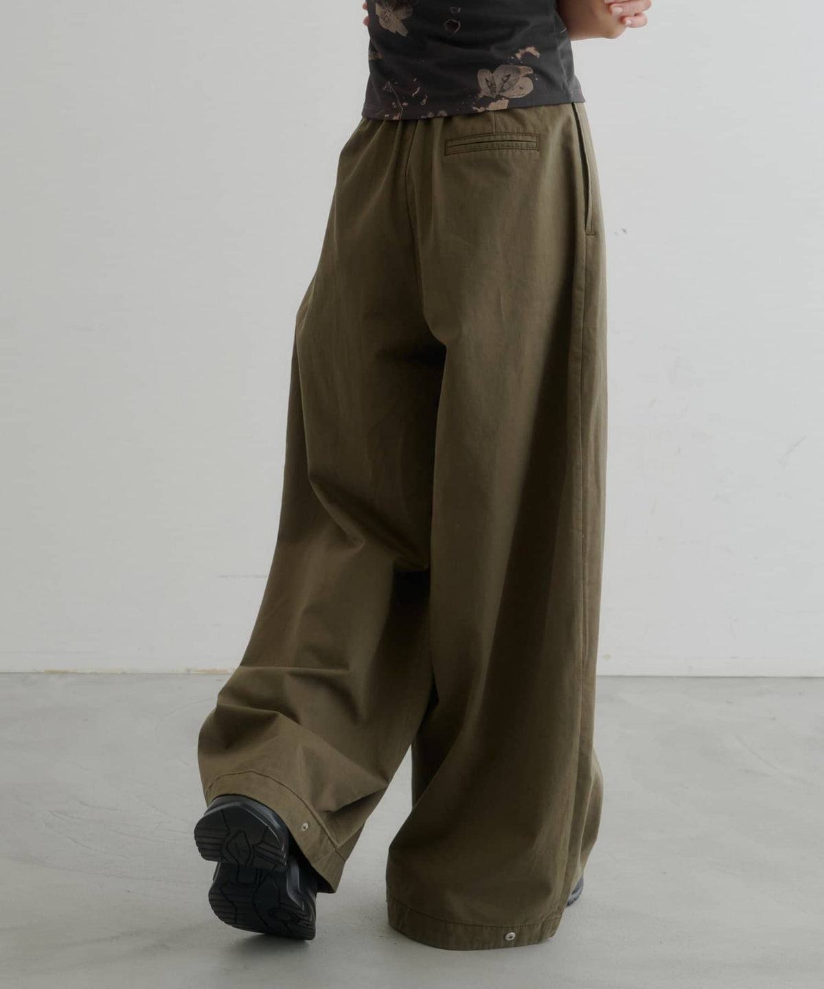 [3 Size Best !] Kastane Barrel Leg Twill Pants - Image 25