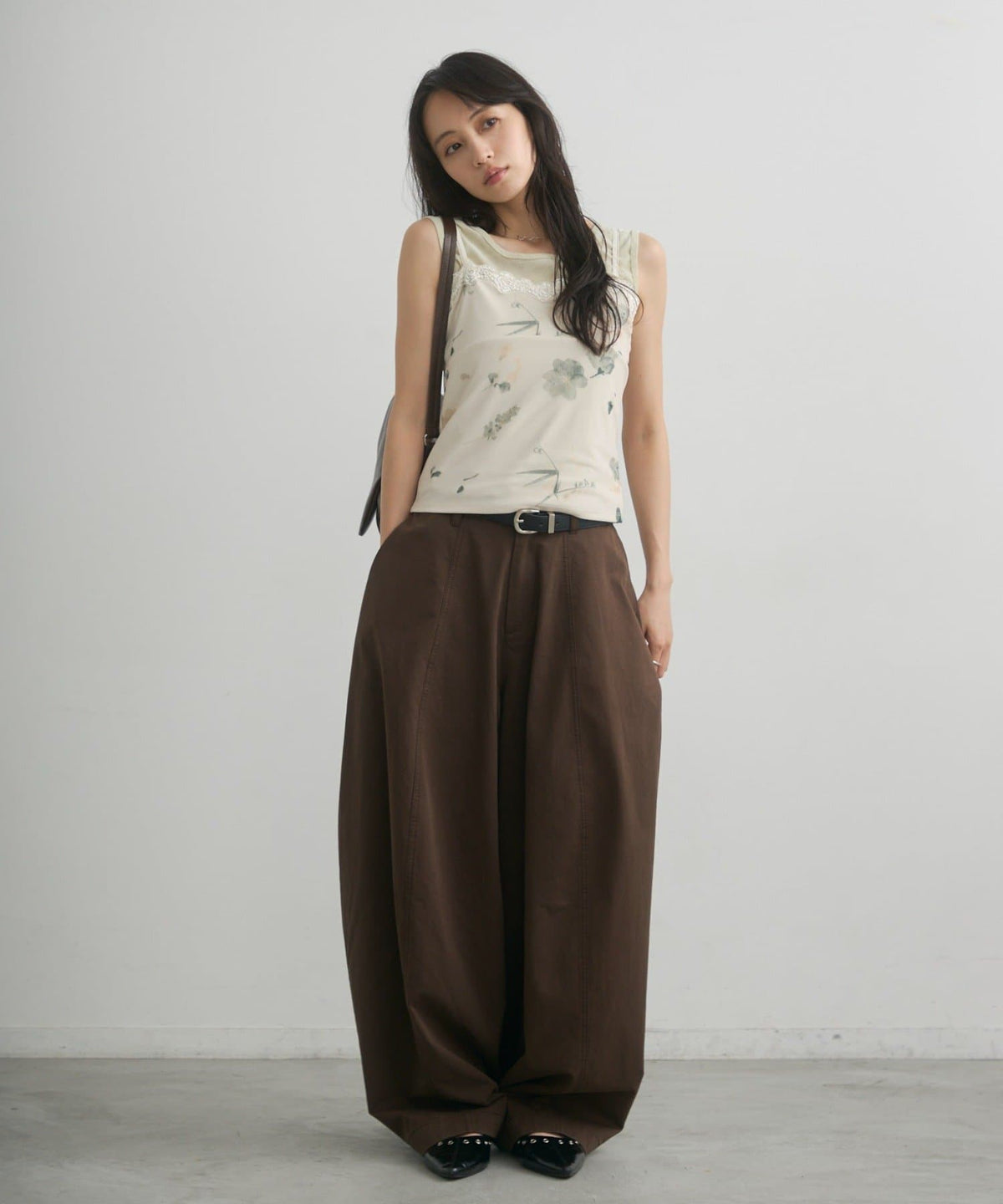 [3 Size Best !] Kastane Barrel Leg Twill Pants - Image 60