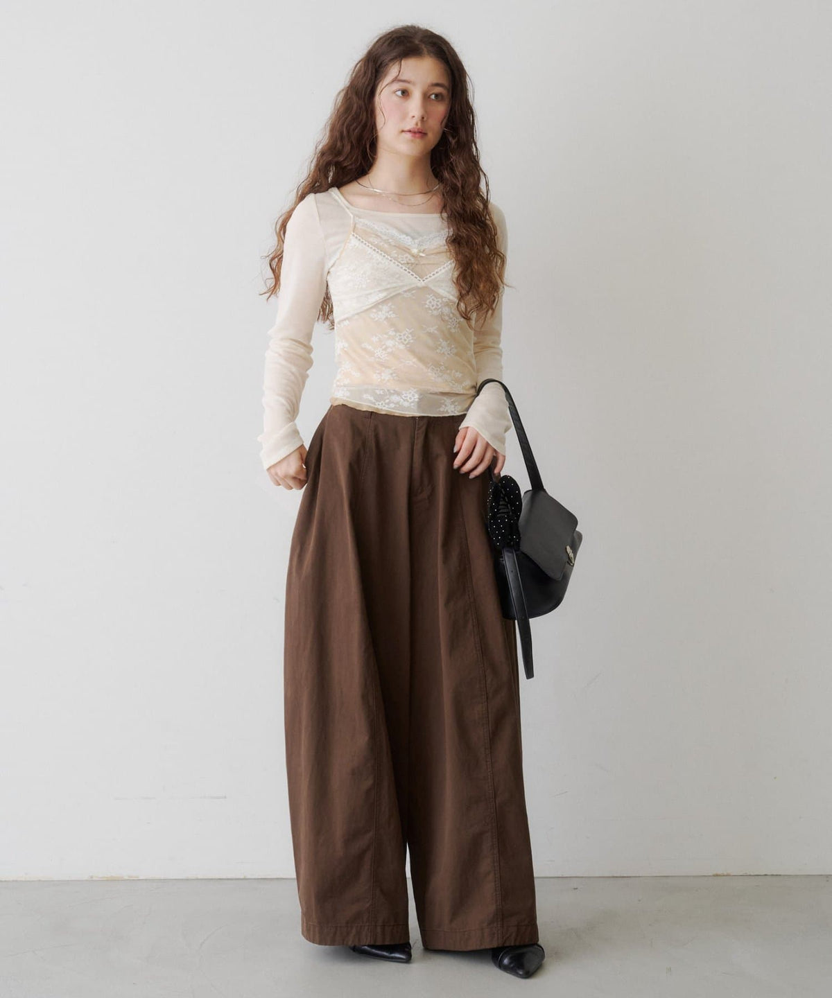 [3 Size Best !] Kastane Barrel Leg Twill Pants - Image 51