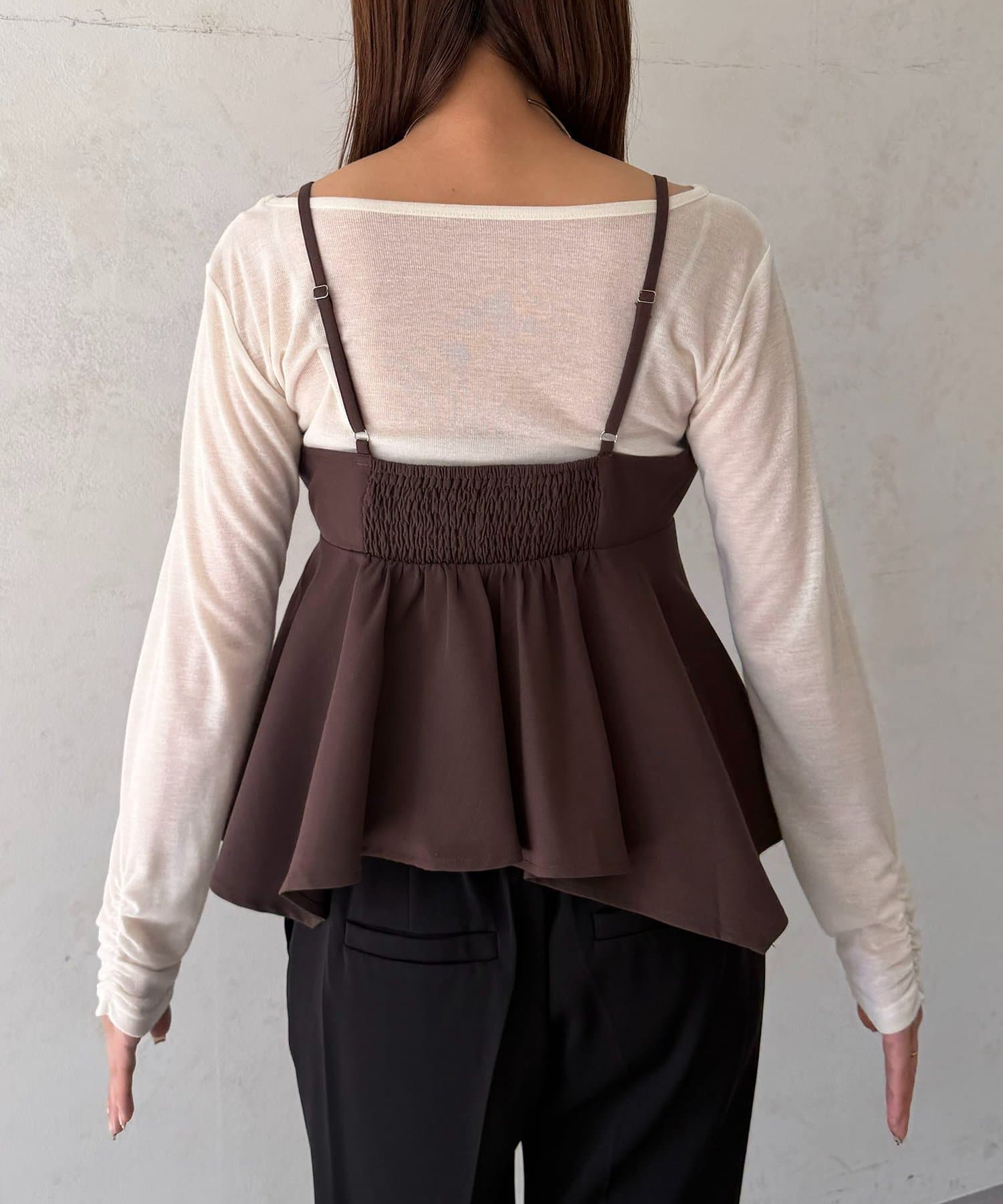 Thevon Lace-paneled frill bustier - Image 20