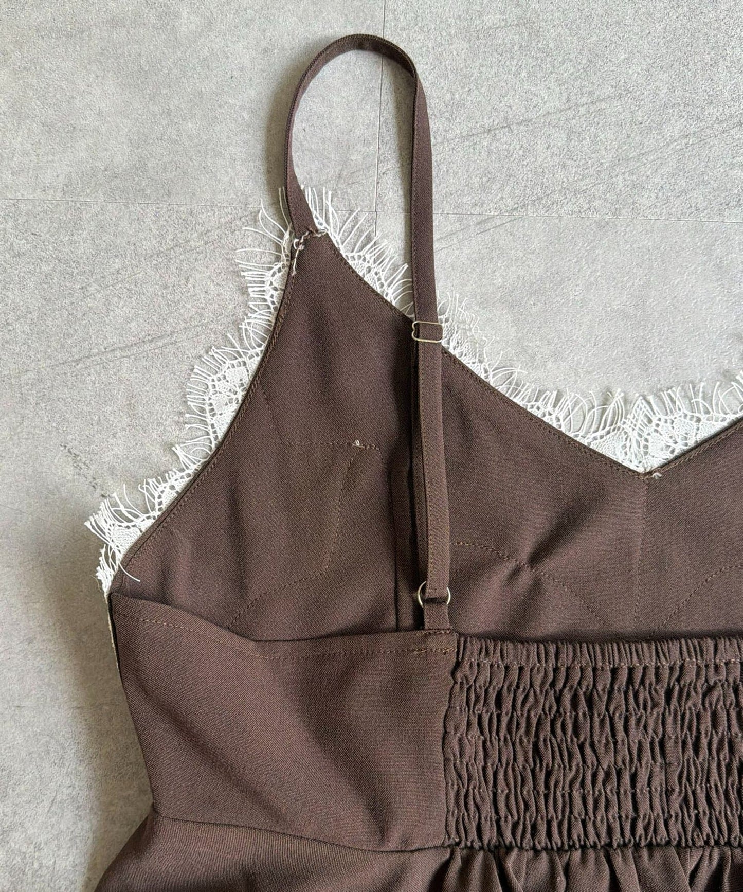 Thevon Lace-paneled frill bustier - Image 24