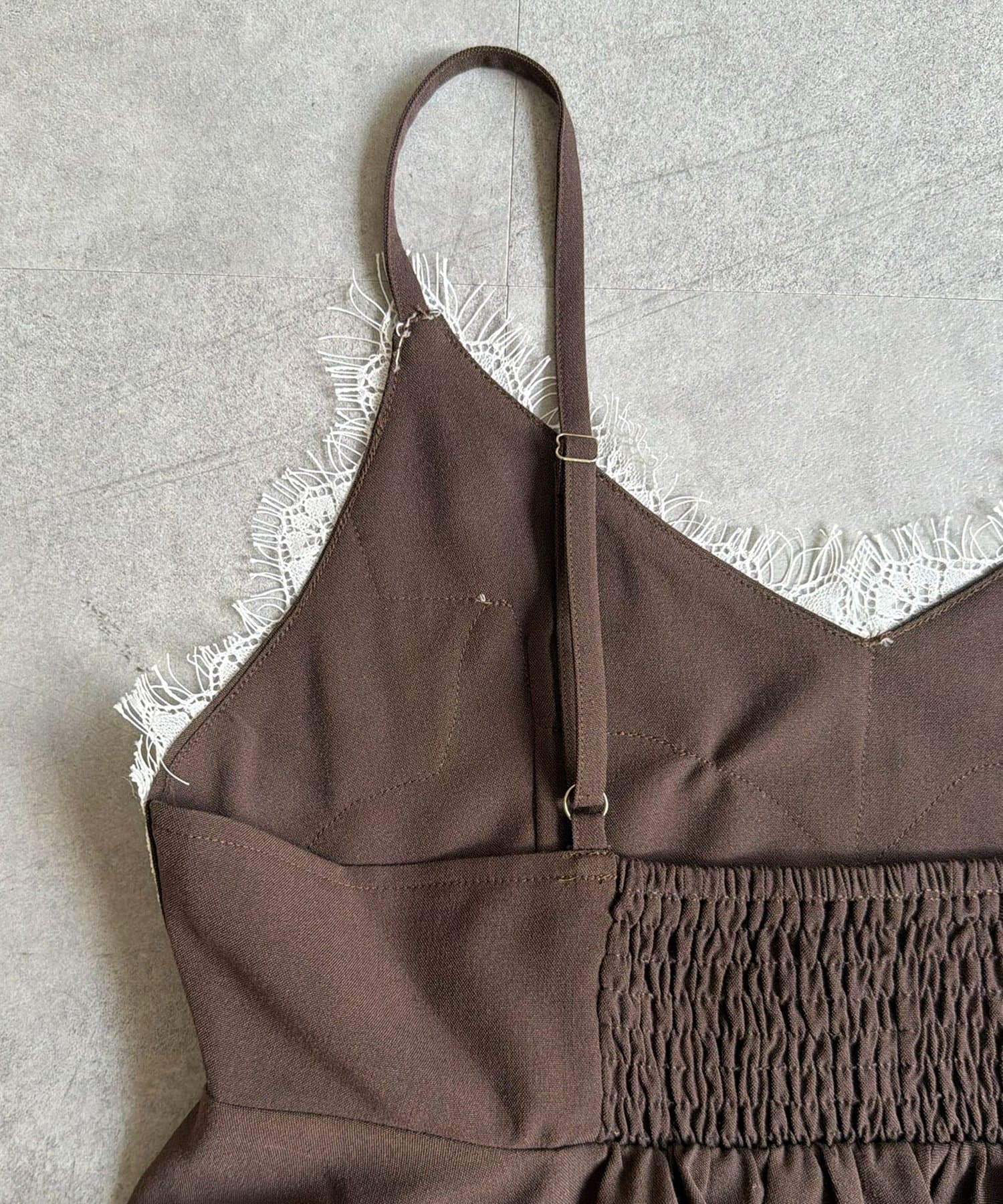 Thevon Lace-paneled frill bustier - Image 24