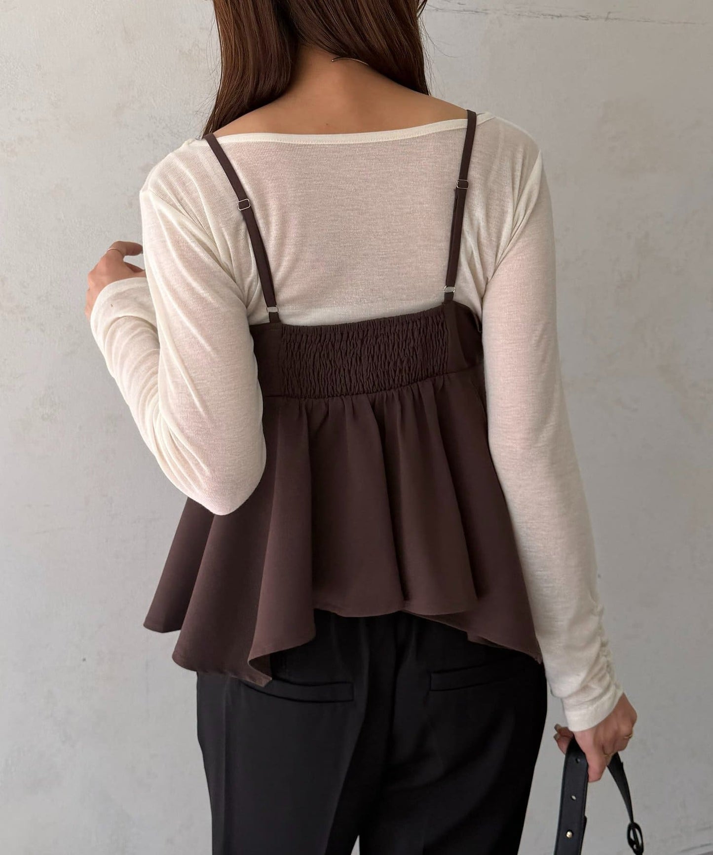 Thevon Lace-paneled frill bustier - Image 13