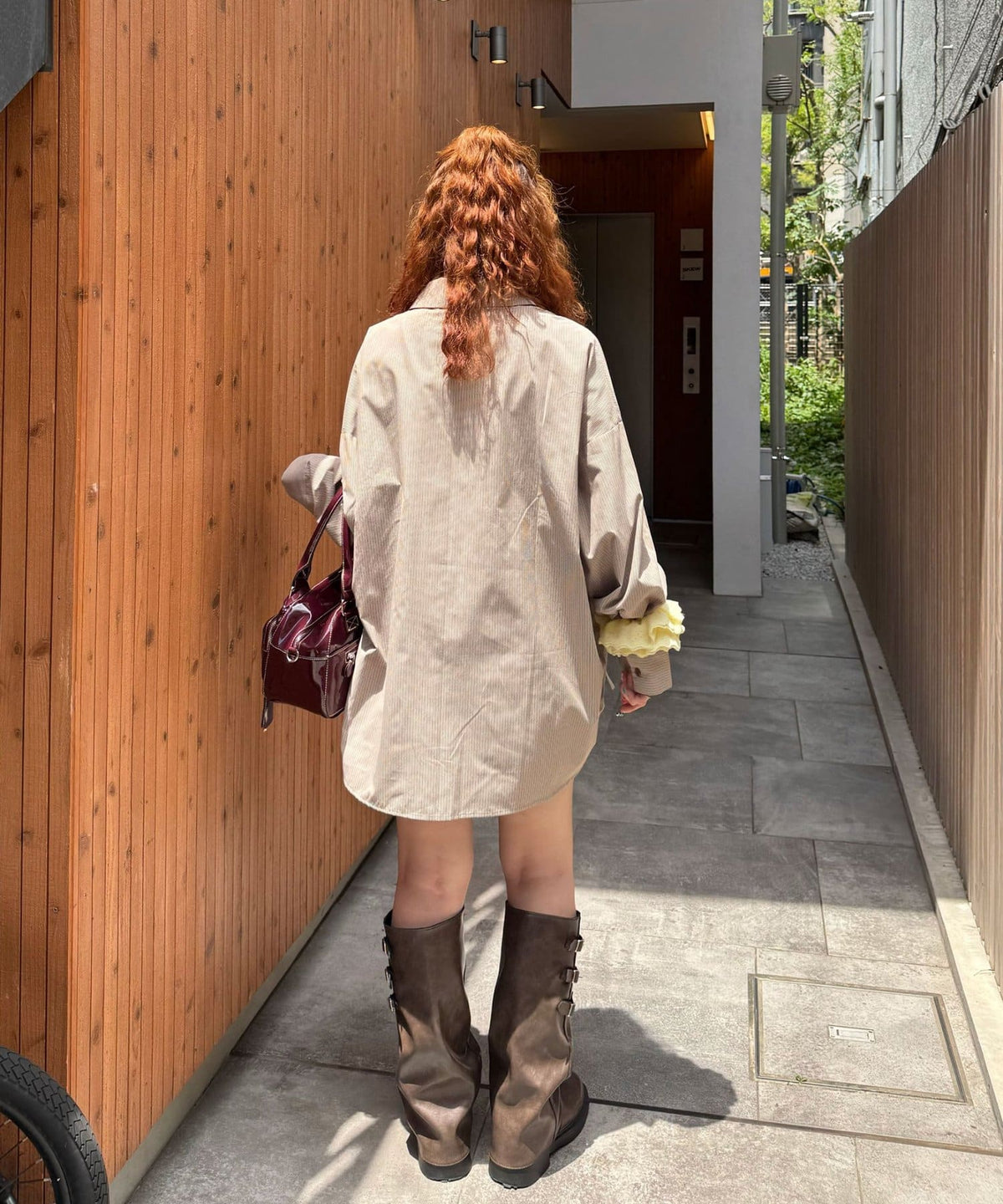 CIAOPANIC Shirred Big Shirt - Image 12