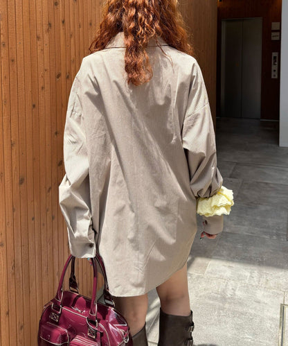 CIAOPANIC Shirred Big Shirt - Image 9