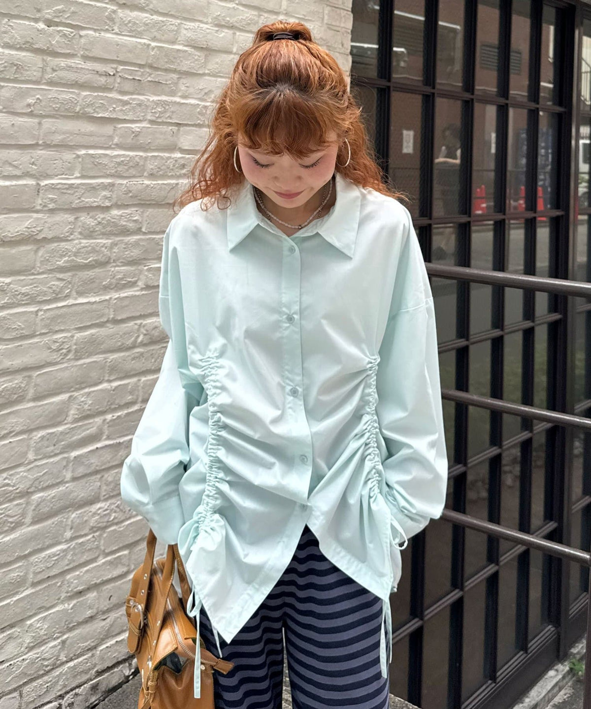 CIAOPANIC Shirred Big Shirt - Image 14
