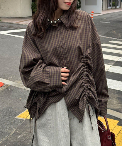 CIAOPANIC Shirred Big Shirt - Image 22