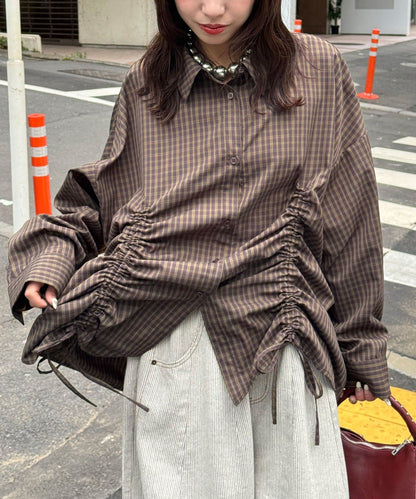 CIAOPANIC Shirred Big Shirt - Image 23