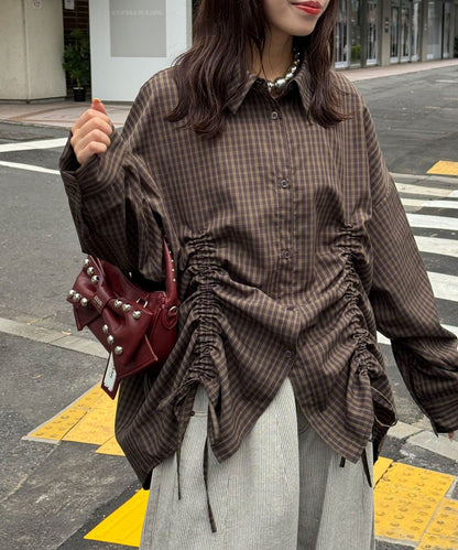CIAOPANIC Shirred Big Shirt - Image 24