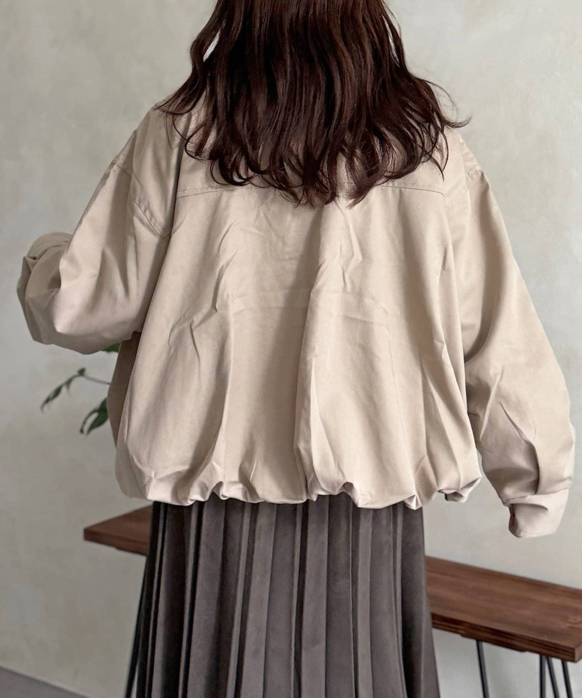 CPCM 格紋領口 balloon jacket - Image 12