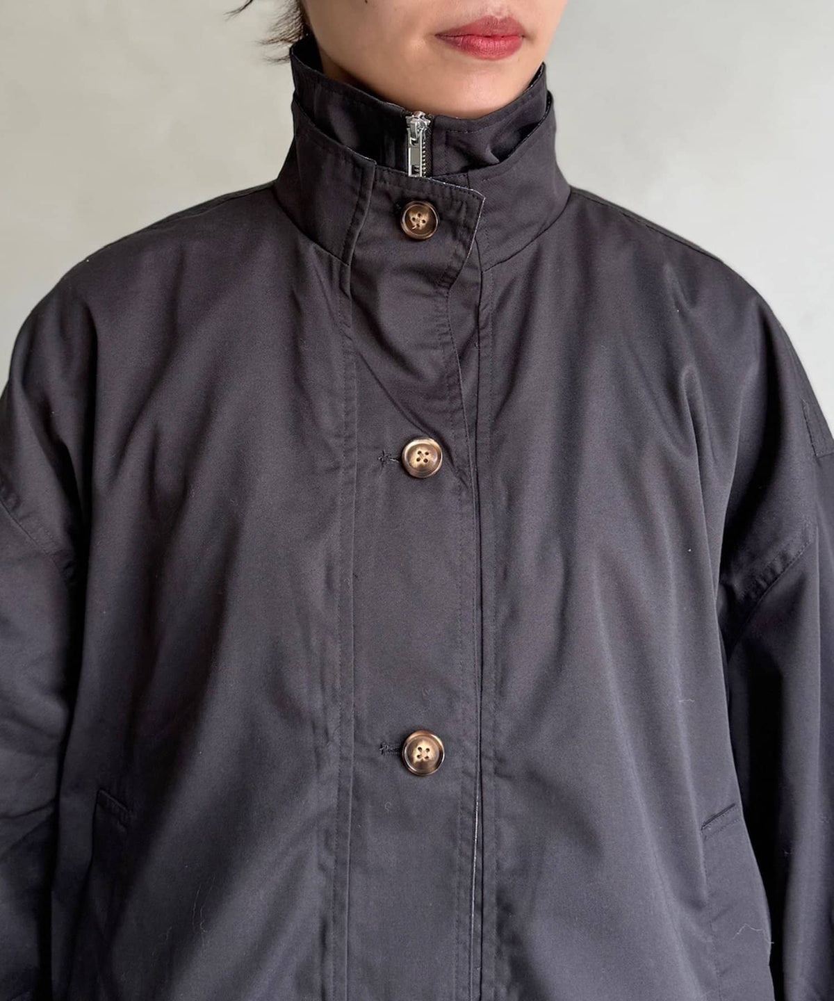 CPCM 格紋領口 balloon jacket - Image 24