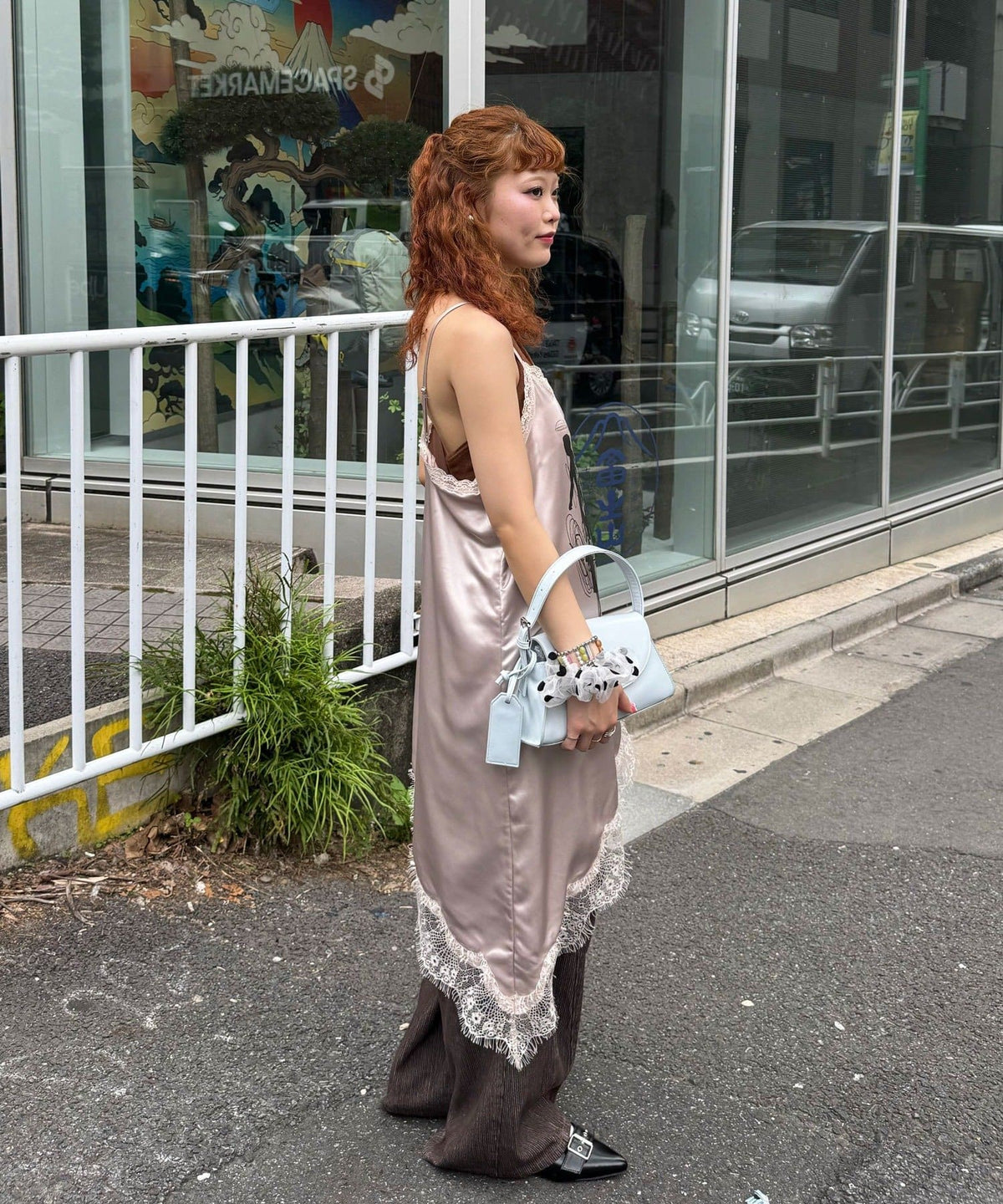 CIAOPANIC Satin print asymmetrical camisole dress - Image 15