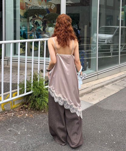 CIAOPANIC Satin print asymmetrical camisole dress - Image 16