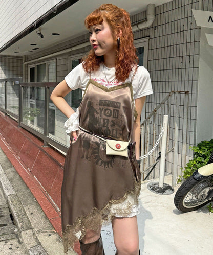 CIAOPANIC Satin print asymmetrical camisole dress - Image 18