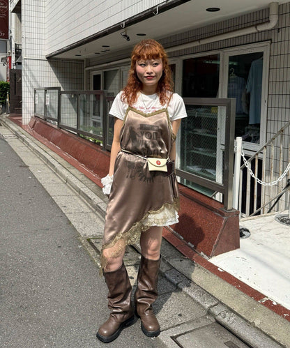 CIAOPANIC Satin print asymmetrical camisole dress - Image 21