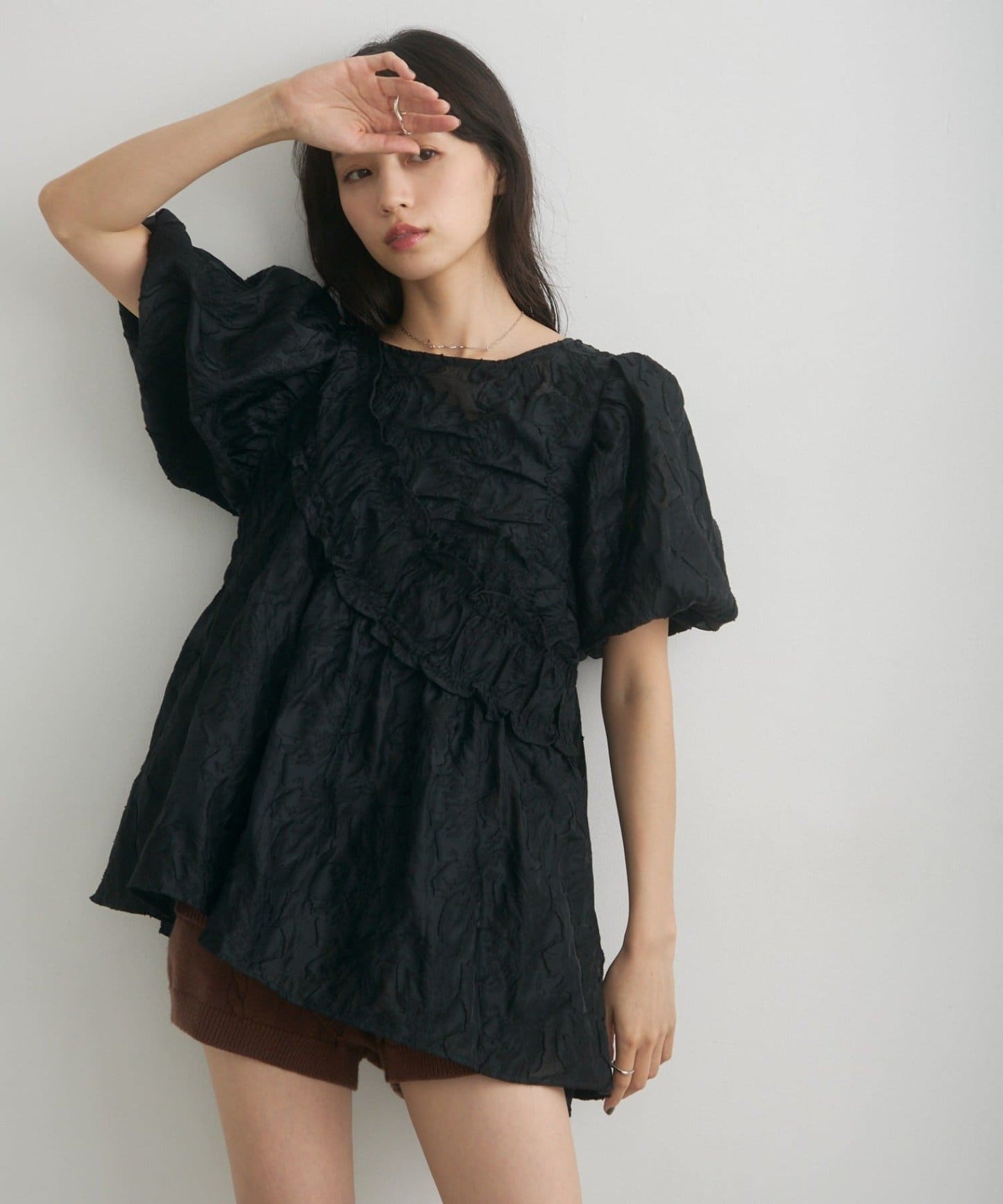 kastane Frill sash blouse - Image 14