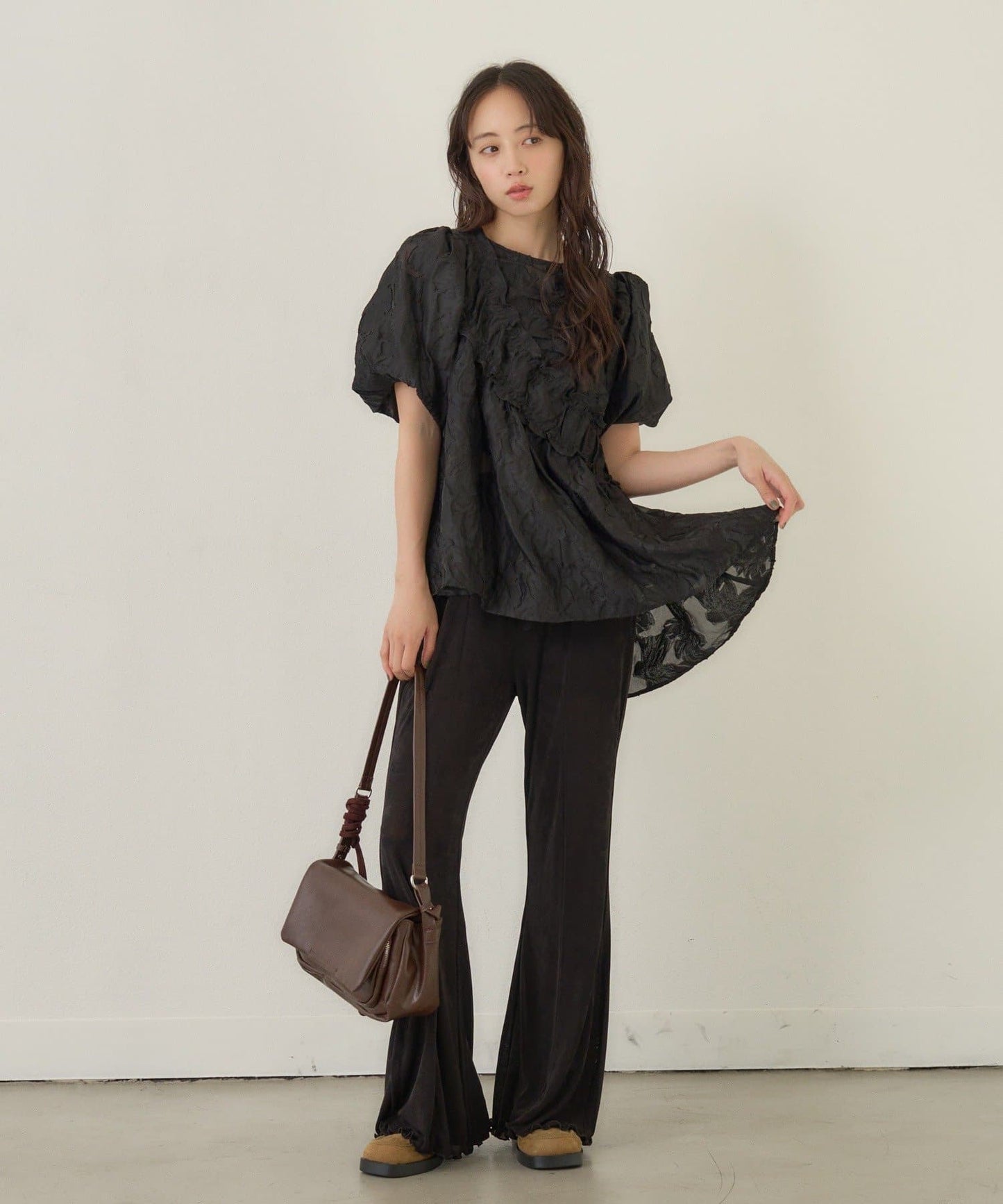 kastane Frill sash blouse - Image 23