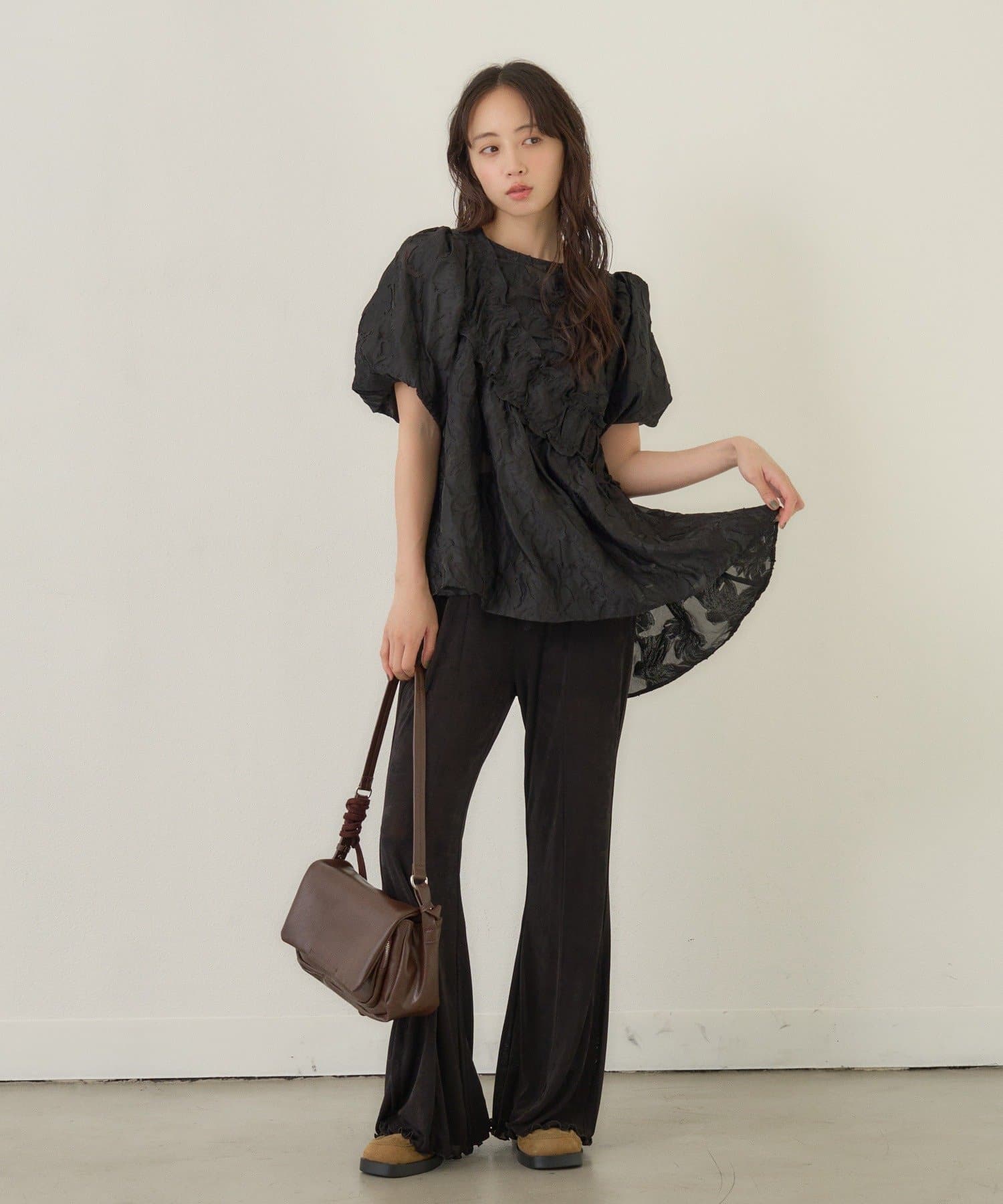 kastane Frill sash blouse - Image 23