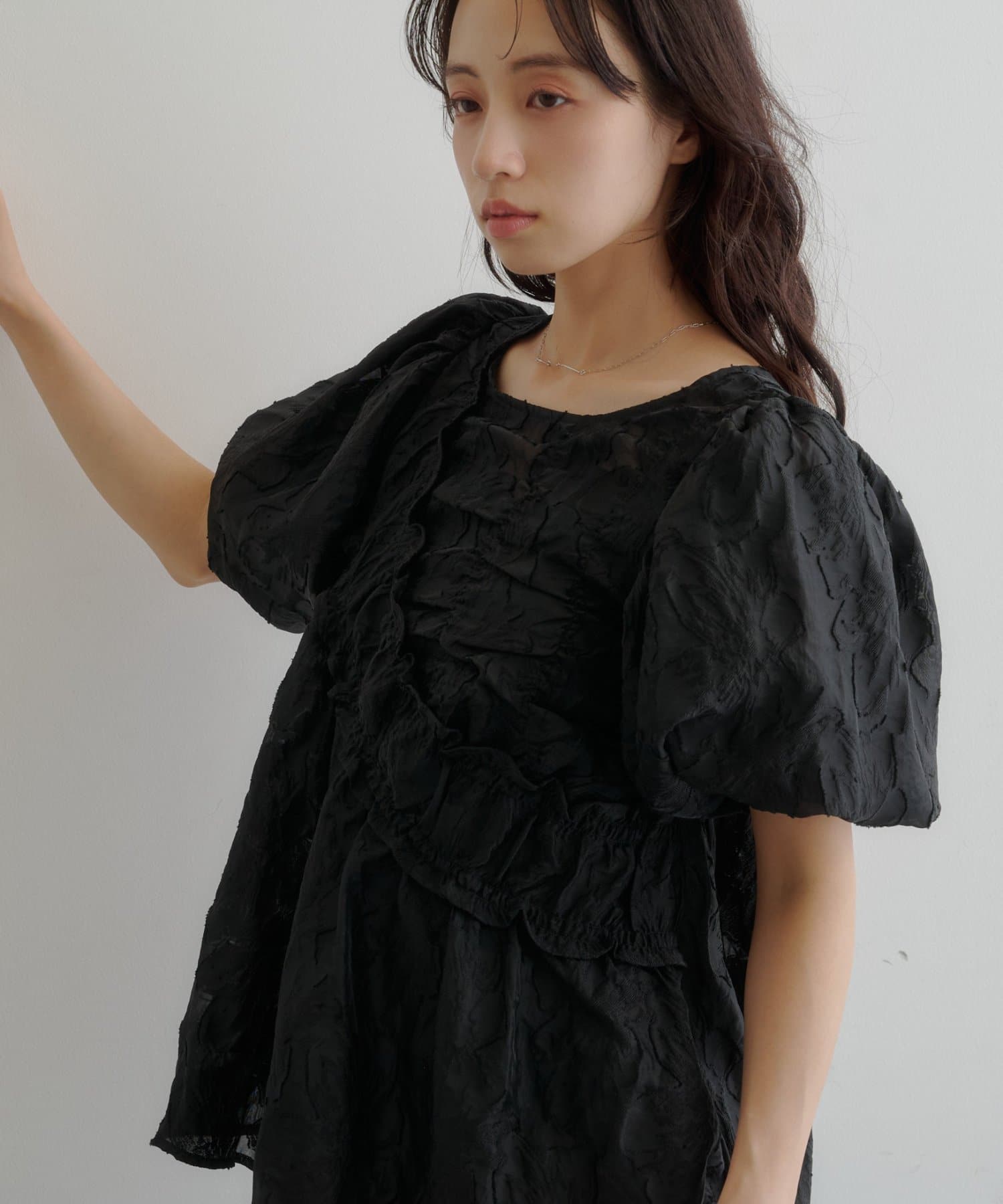 kastane Frill sash blouse - Image 6