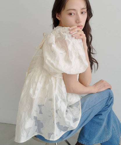 kastane Frill sash blouse - Image 27