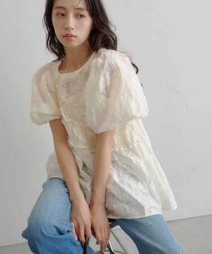 kastane Frill sash blouse - Image 29