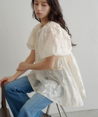 kastane Frill sash blouse - Image 30