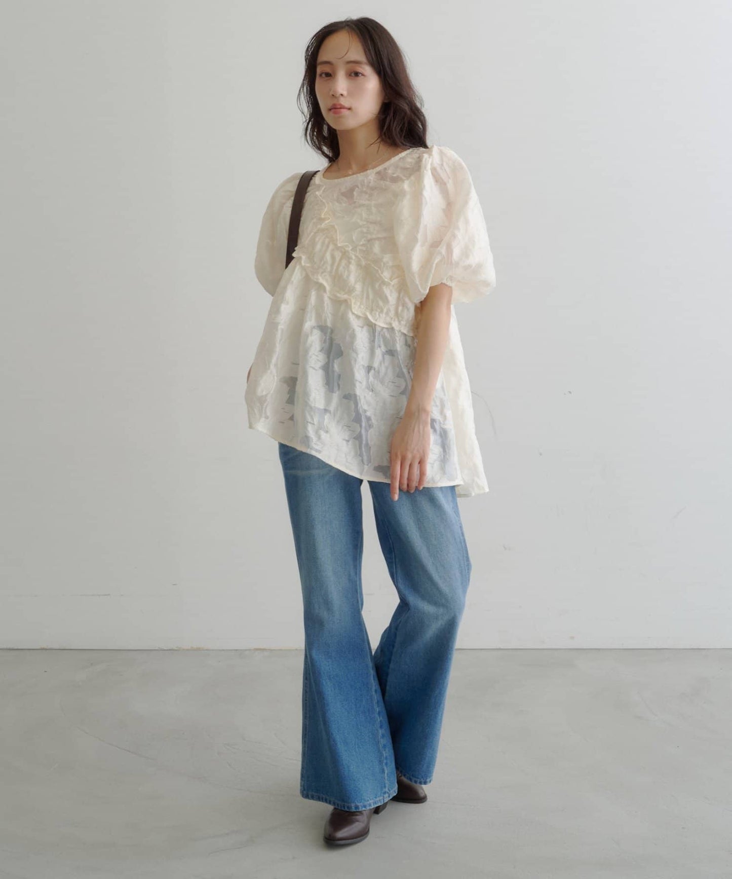 kastane Frill sash blouse - Image 32