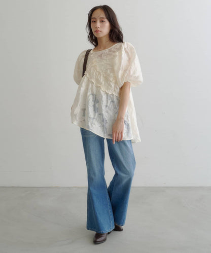 kastane Frill sash blouse - Image 32