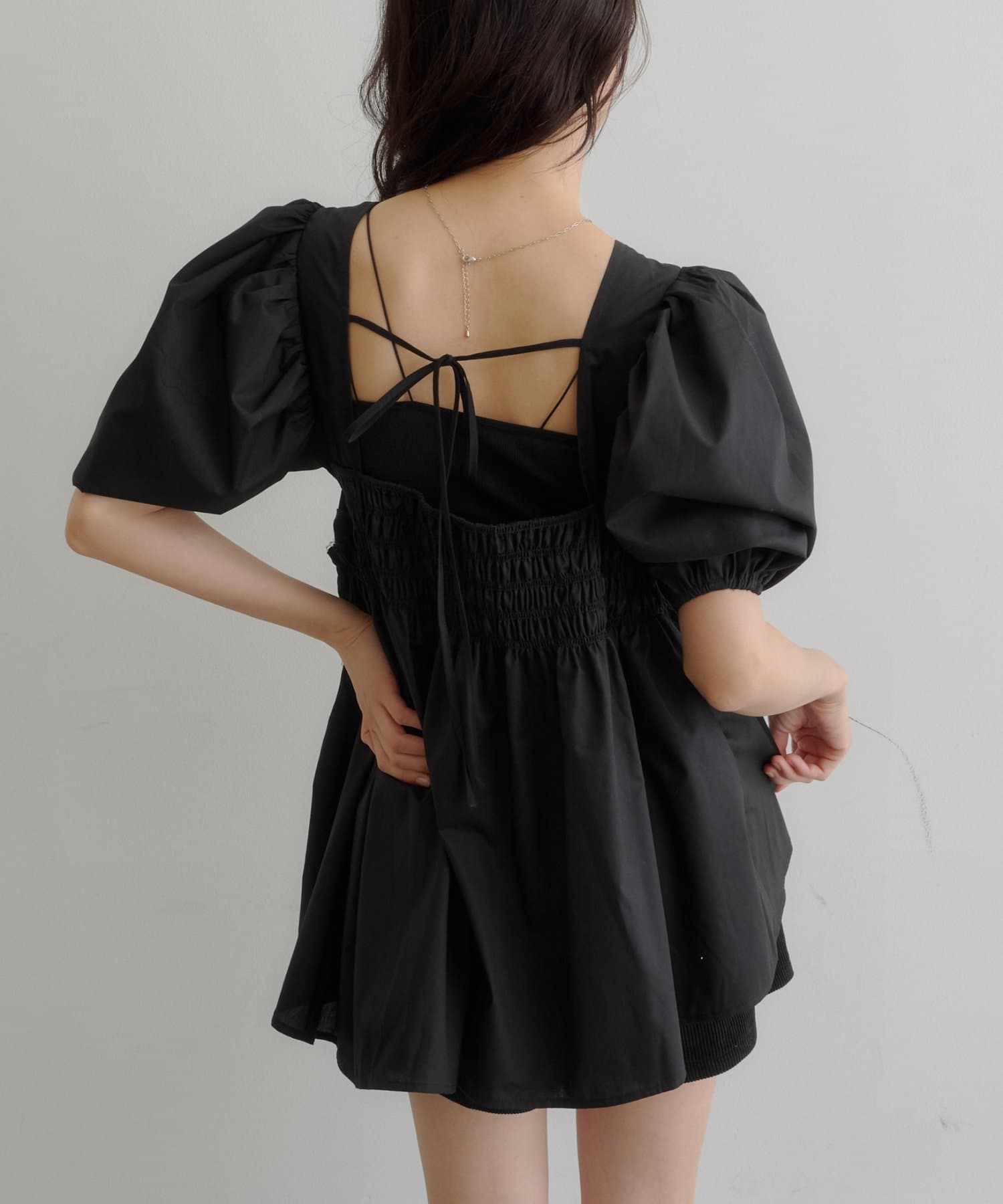 kastane Frill sash blouse - Image 44