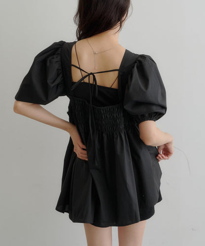 kastane Frill sash blouse - Image 44