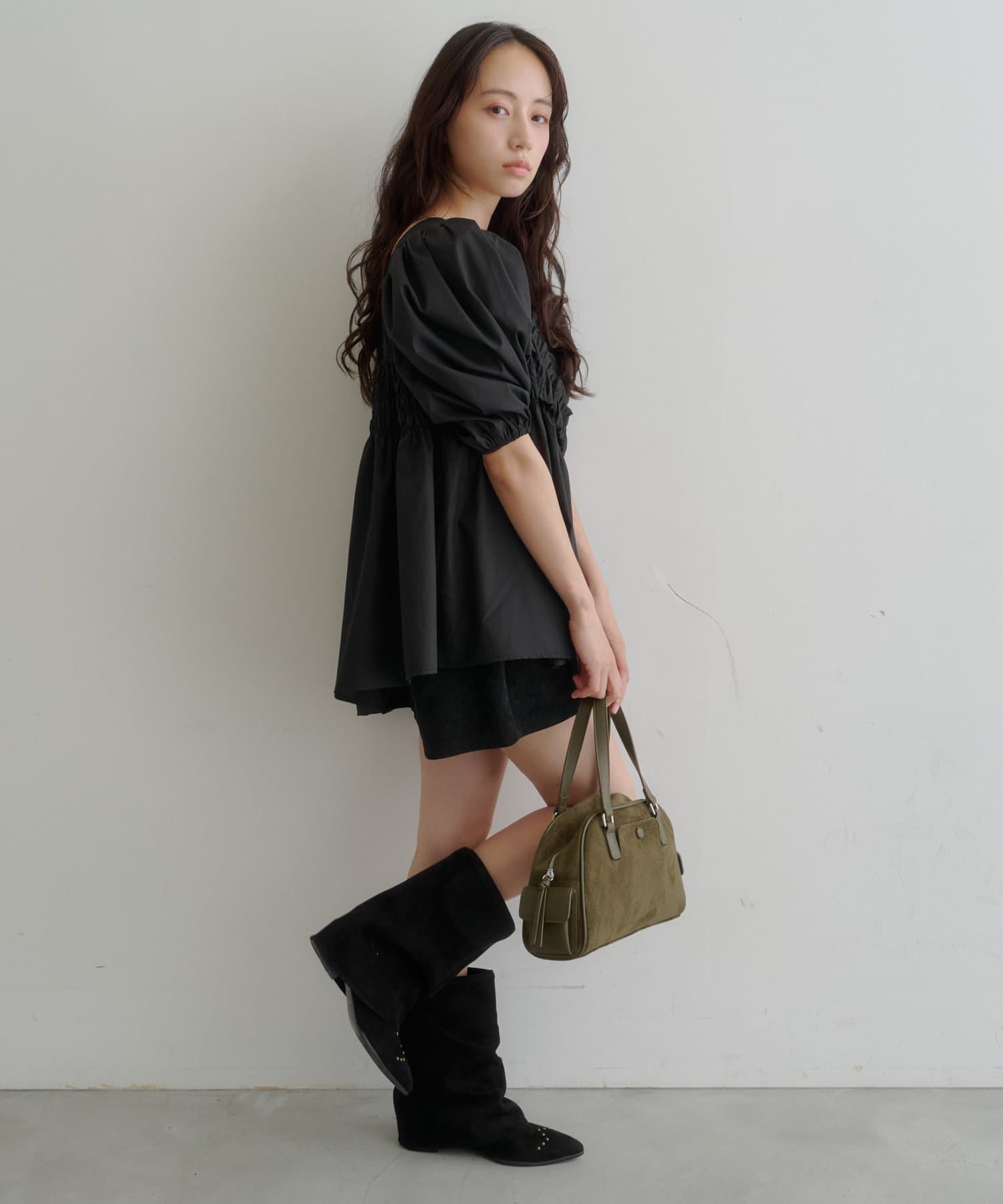 kastane Frill sash blouse - Image 46