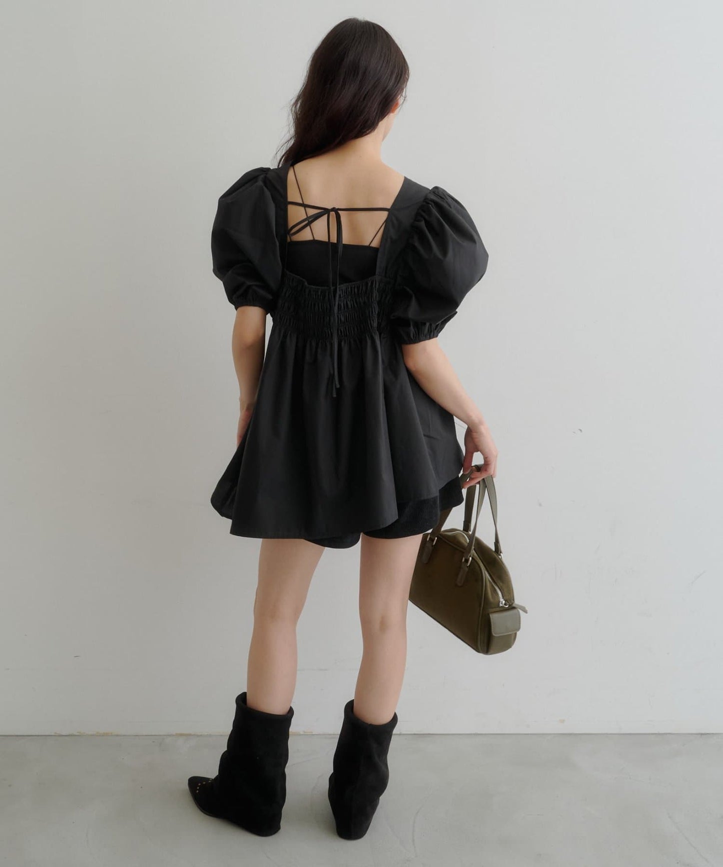 kastane Frill sash blouse - Image 47