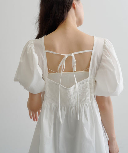 kastane Frill sash blouse - Image 50