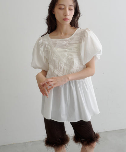 kastane Frill sash blouse - Image 52
