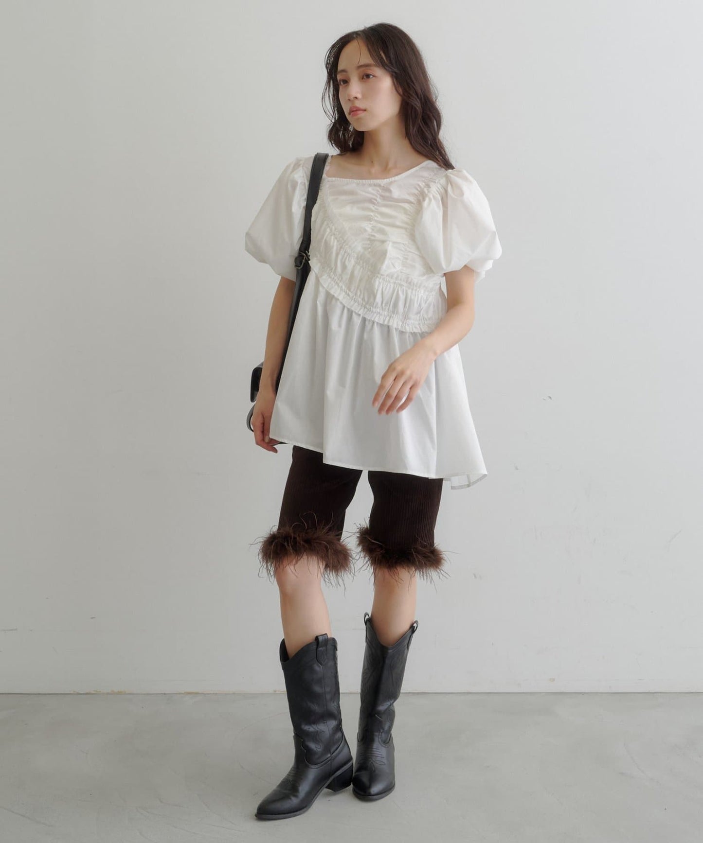 kastane Frill sash blouse - Image 54