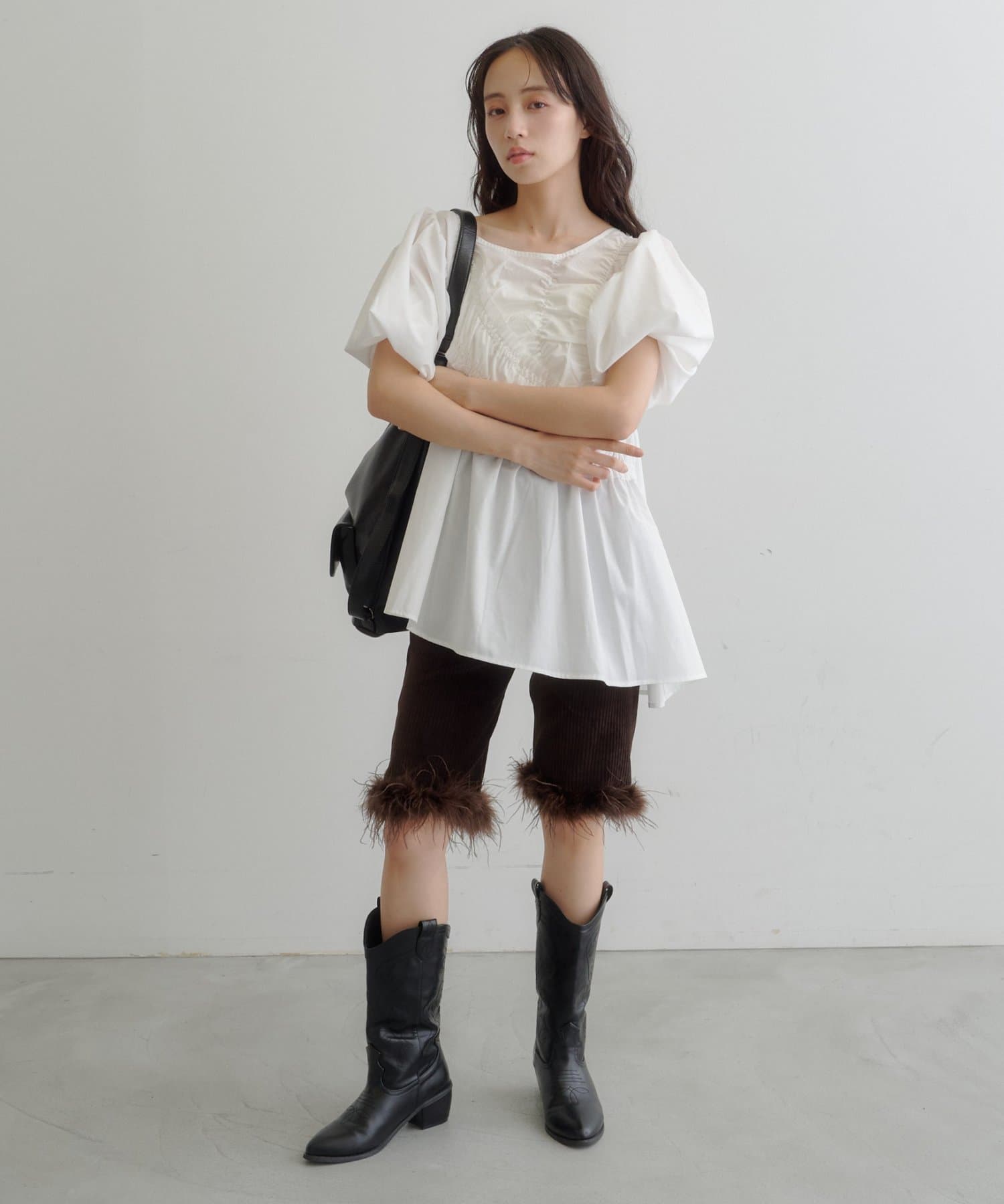 kastane Frill sash blouse - Image 55