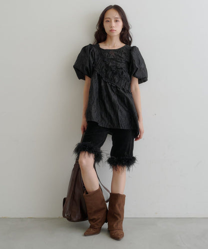 kastane Frill sash blouse - Image 11
