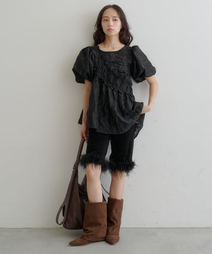 kastane Frill sash blouse - Image 12