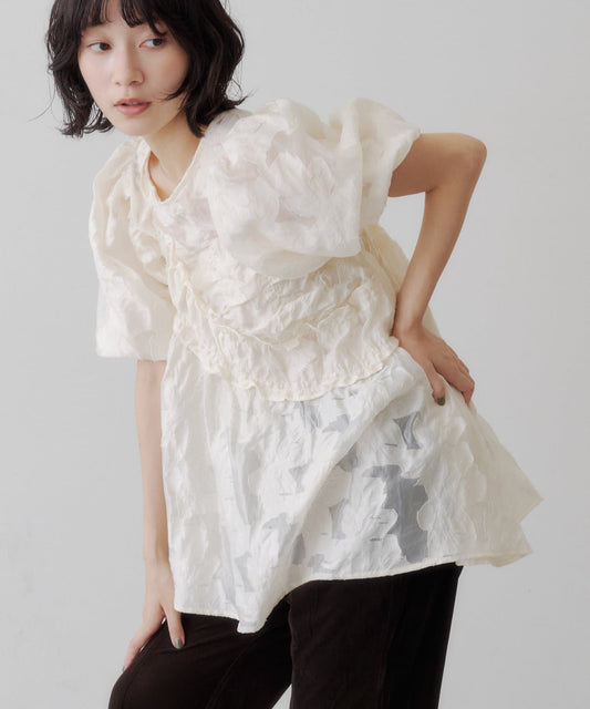 kastane Frill sash blouse - Image 1