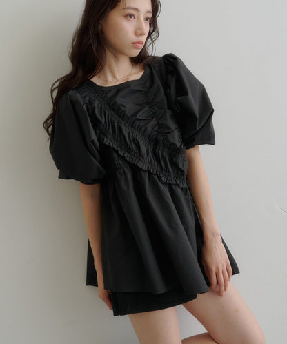 kastane Frill sash blouse - Image 3