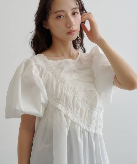 kastane Frill sash blouse - Image 2